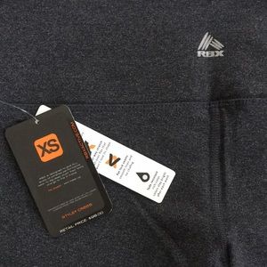 Heather Gray RBX leggings xs vuori athlete charcoal